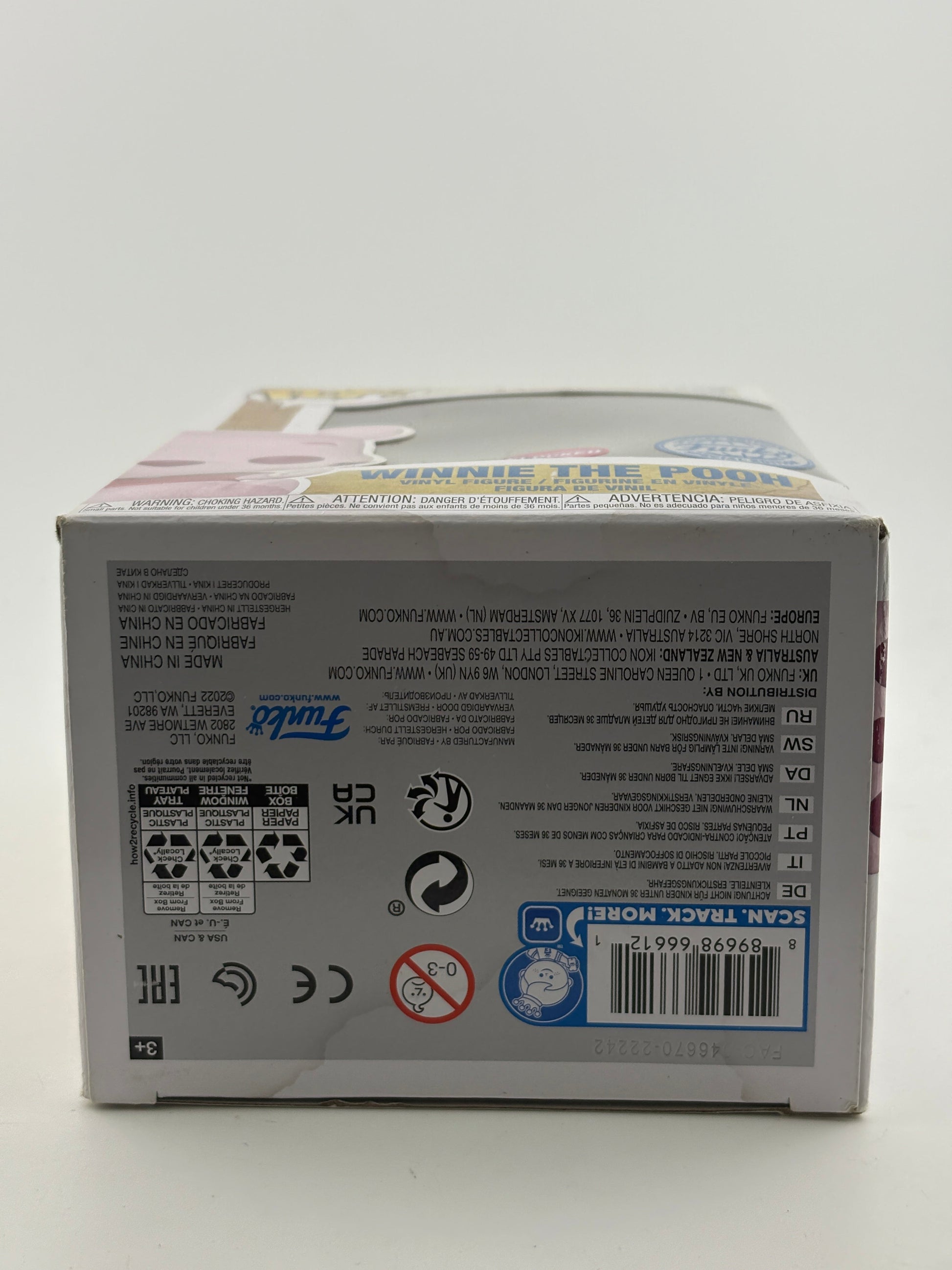 Funko POP! Disney Winnie the Pooh #1250 Winnie The Pooh Flocked SE FRENLY BRICKS - Open 7 Days