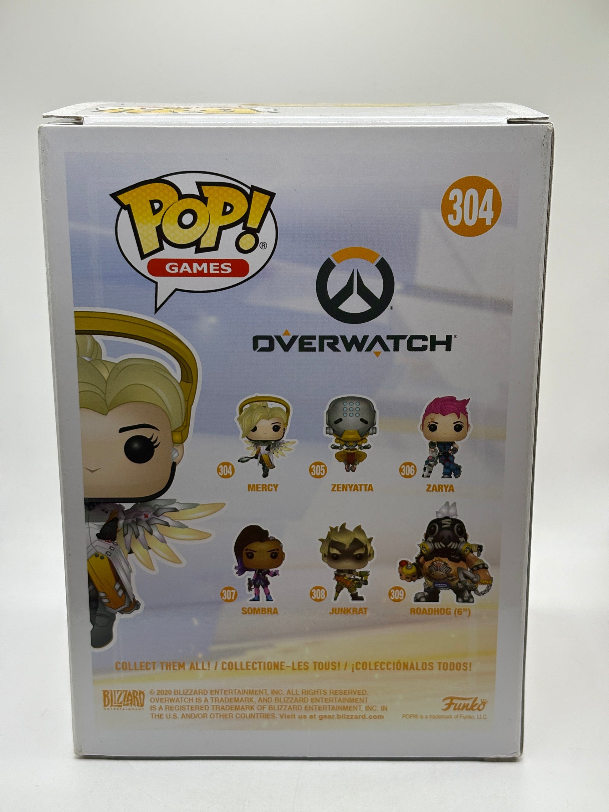 Funko POP! Games Overwatch #304 Mercy Diamond Special Edition FRENLY BRICKS - Open 7 Days