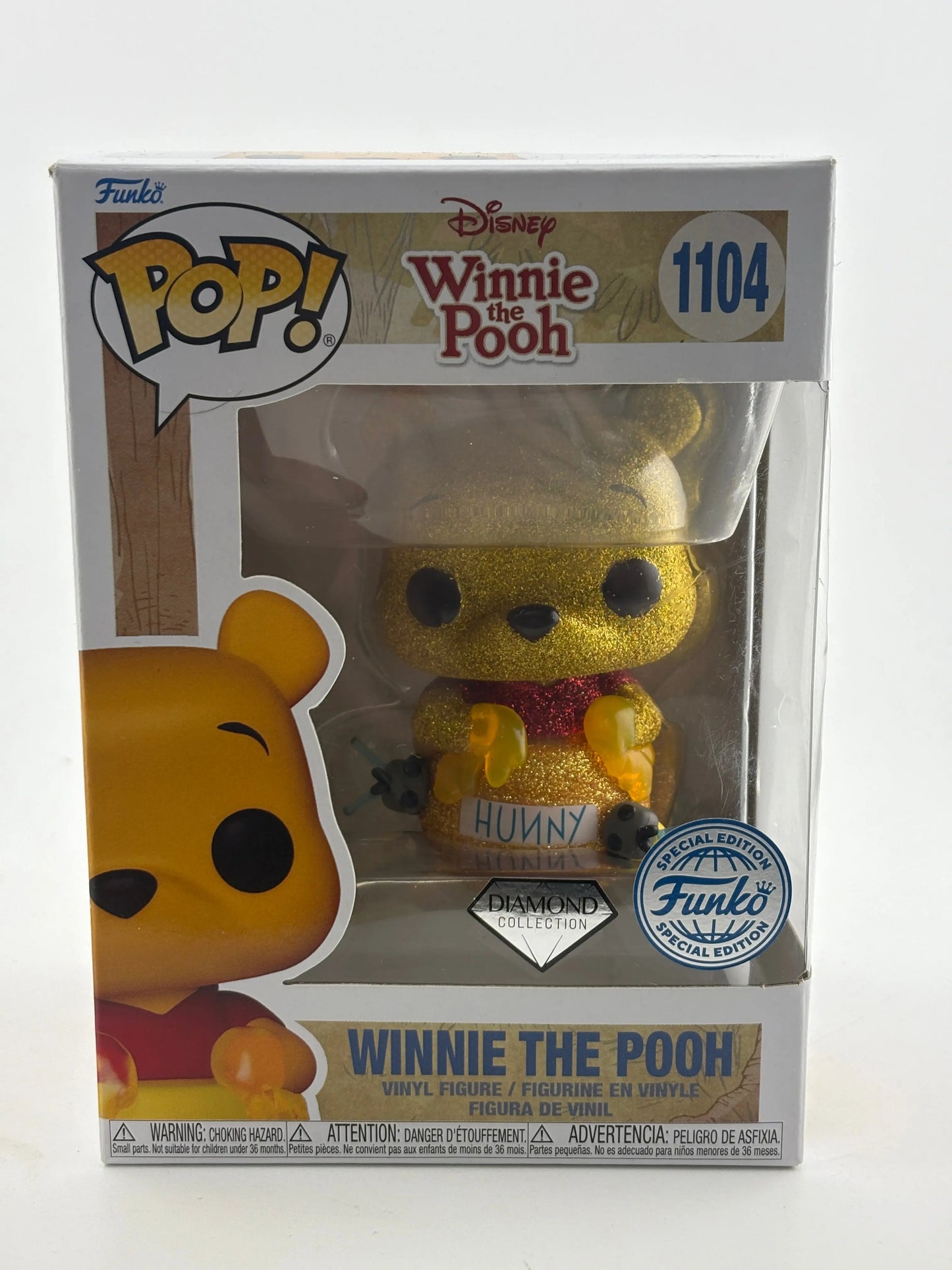 Funko POP! Disney Winnie The Pooh #1104 Winnie The Pooh Diamond SE FRENLY BRICKS - Open 7 Days