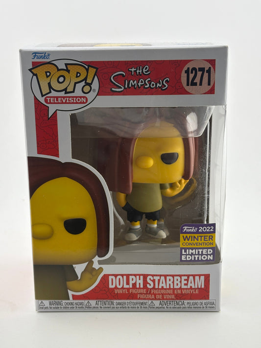 Funko POP! Television The Simpsons #1271 Dolph Starbeam 2022 Winter Con LE FRENLY BRICKS - Open 7 Days