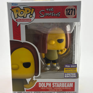 Funko POP! Television The Simpsons #1271 Dolph Starbeam 2022 Winter Con LE FRENLY BRICKS - Open 7 Days