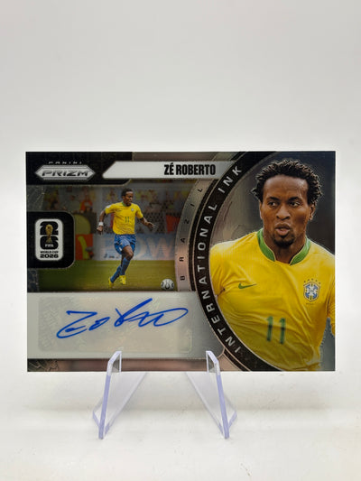 2026 Panini Prizm World Cup Ze Roberto International Ink Auto #II-ZR Brazil