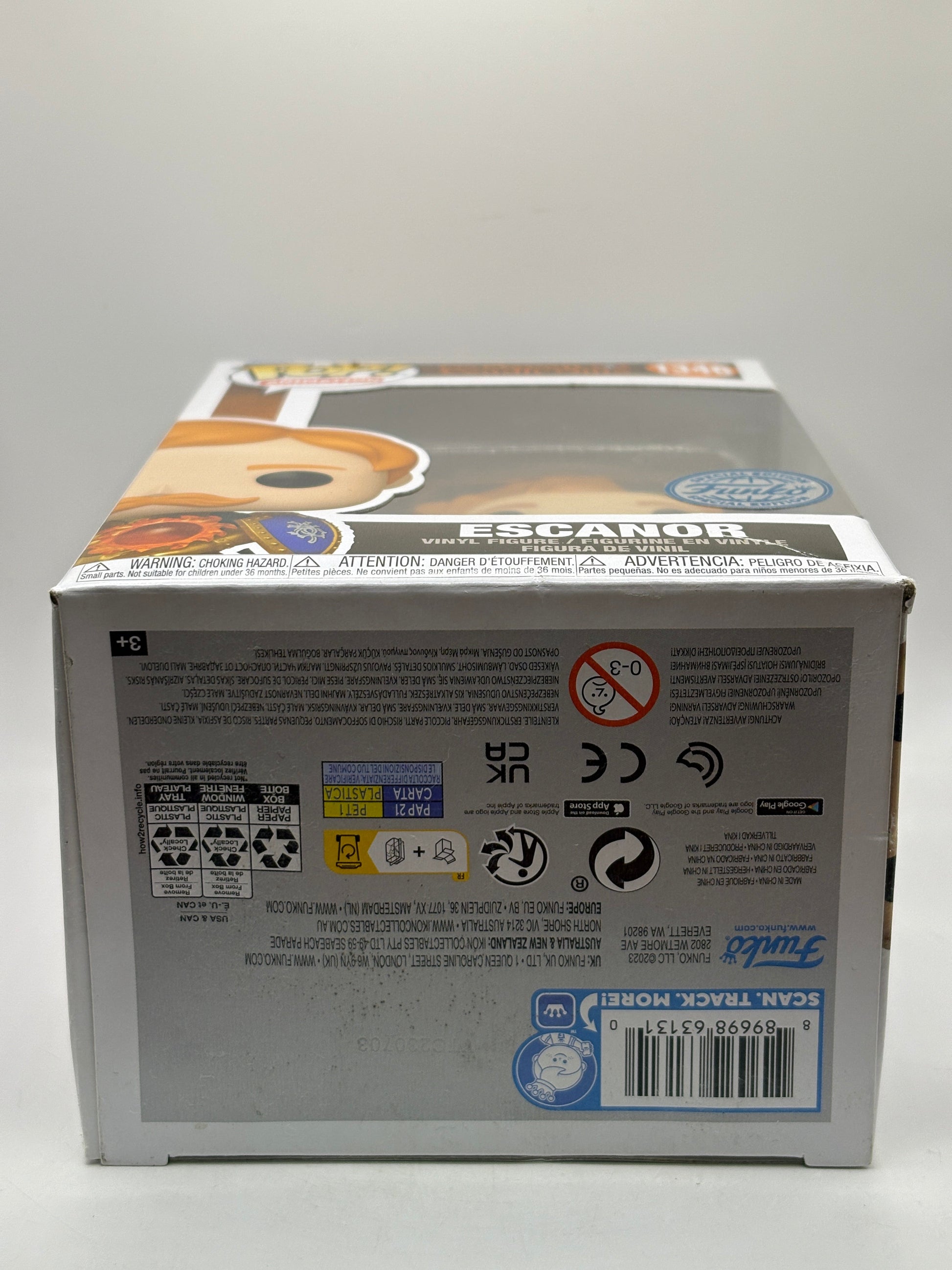 Funko POP! Animation The Seven Deadly Sins #1346 Escanor Special Edition FRENLY BRICKS - Open 7 Days