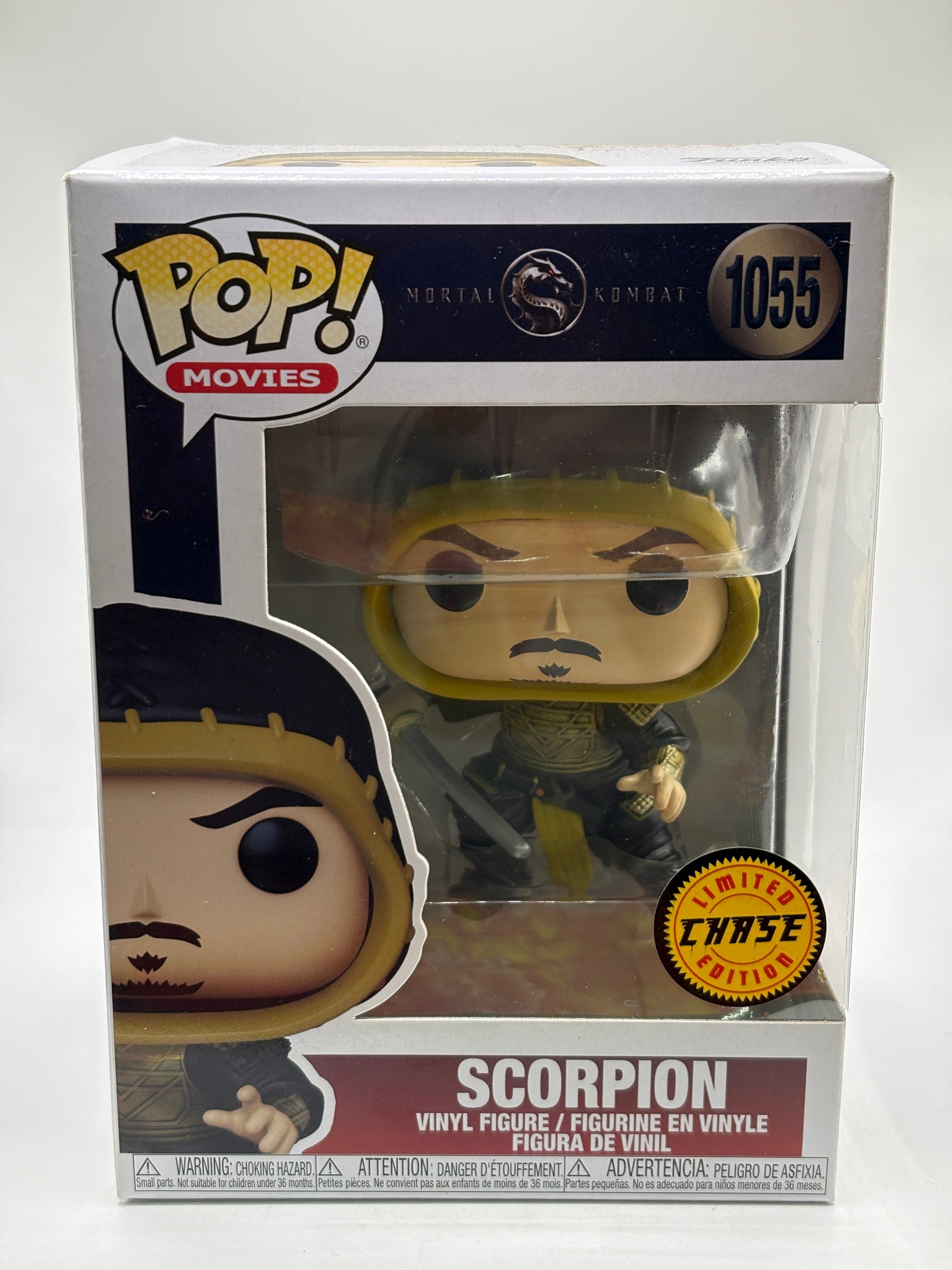 Funko POP! Movies Mortal Kombat #1055 Scorpion Limited Chase Edition FRENLY BRICKS - Open 7 Days