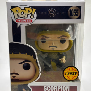 Funko POP! Movies Mortal Kombat #1055 Scorpion Limited Chase Edition FRENLY BRICKS - Open 7 Days
