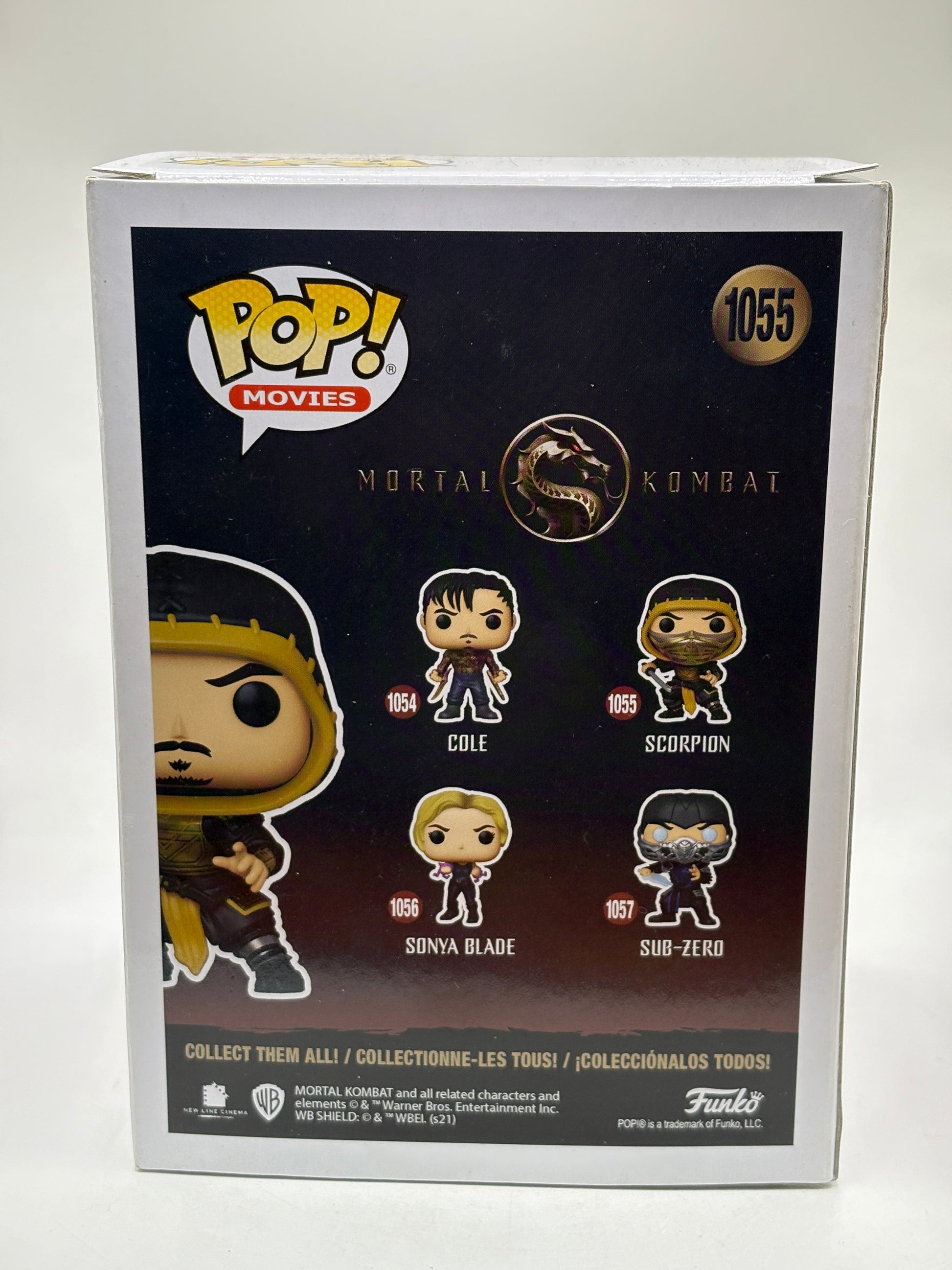 Funko POP! Movies Mortal Kombat #1055 Scorpion Limited Chase Edition FRENLY BRICKS - Open 7 Days