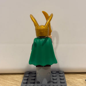 LEGO Loki Minifigure Marvel Super Heroes sh0968 Flexible Rubber Cape FRENLY BRICKS - Open 7 Days
