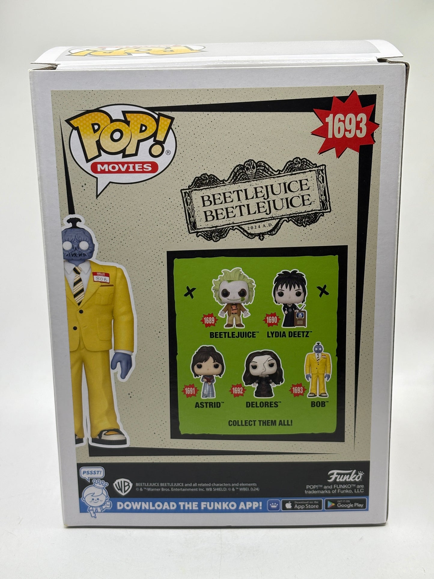 Funko POP! Movies Bettlejuice #1693 Bob Vinyl Figure FRENLY BRICKS - Open 7 Days