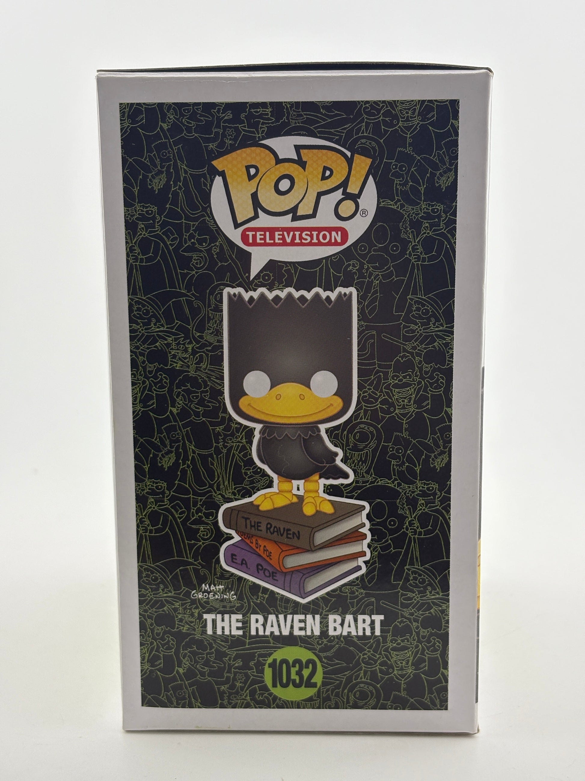 Funko POP! Television The Simpsons #1032 The Raven Bart Special Edition FRENLY BRICKS - Open 7 Days
