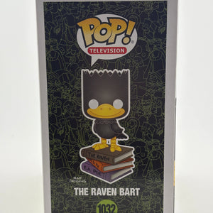Funko POP! Television The Simpsons #1032 The Raven Bart Special Edition FRENLY BRICKS - Open 7 Days