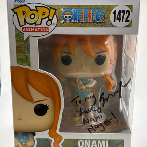 Funko POP! Animation One Piece #1472 Onami Signed Autograph No COA FRENLY BRICKS - Open 7 Days