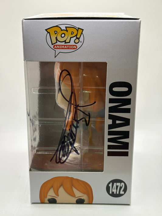 Funko POP! Animation One Piece #1472 Onami Signed Autograph No COA FRENLY BRICKS - Open 7 Days