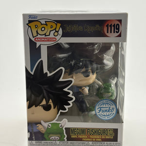 Funko POP! Animation Jujutsu Kaisen #1119 Megumi Fushiguro with Toads SE FRENLY BRICKS - Open 7 Days