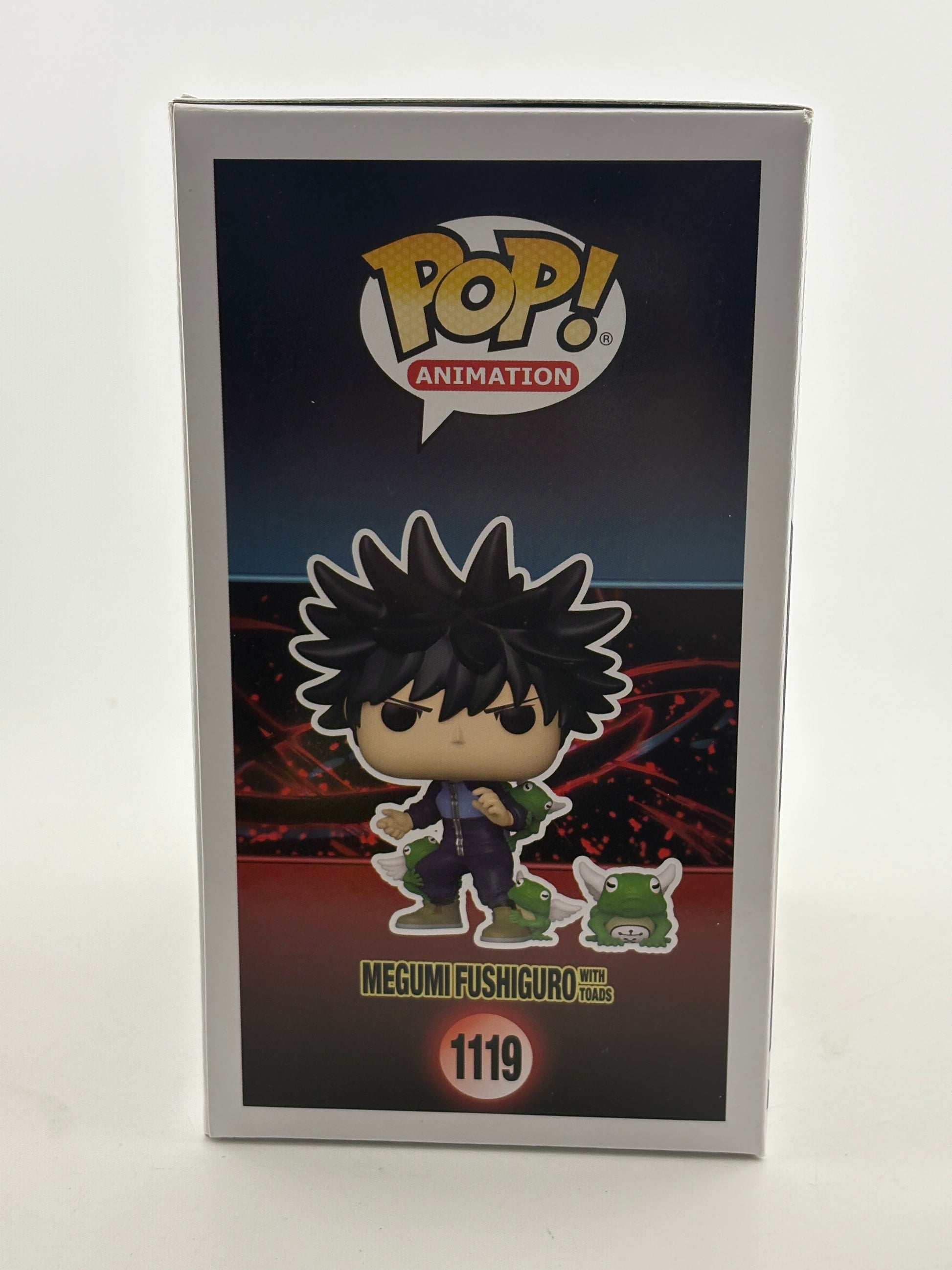 Funko POP! Animation Jujutsu Kaisen #1119 Megumi Fushiguro with Toads SE FRENLY BRICKS - Open 7 Days