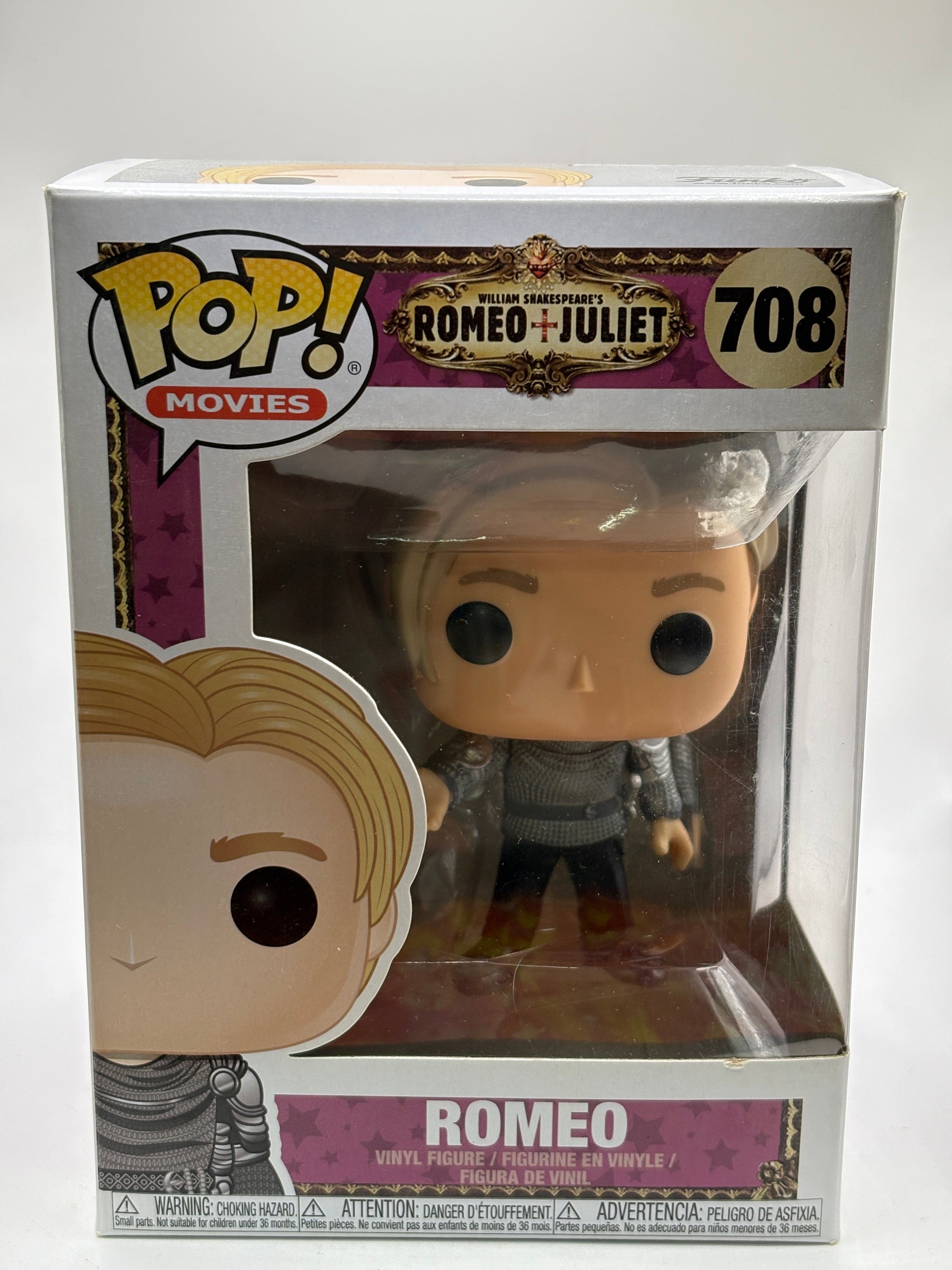 Funko POP! Movies Romeo & Juliet #708 Romeo Vinyl Figure FRENLY BRICKS - Open 7 Days