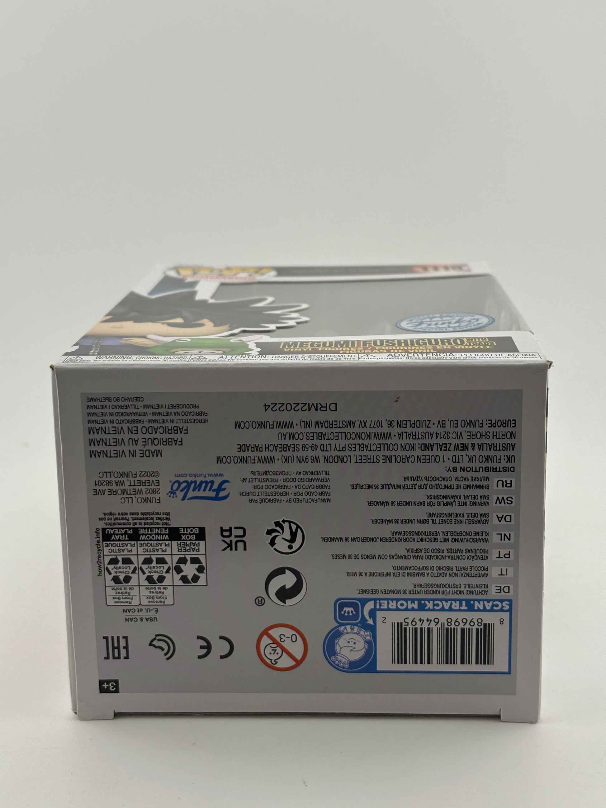 Funko POP! Animation Jujutsu Kaisen #1119 Megumi Fushiguro with Toads SE FRENLY BRICKS - Open 7 Days