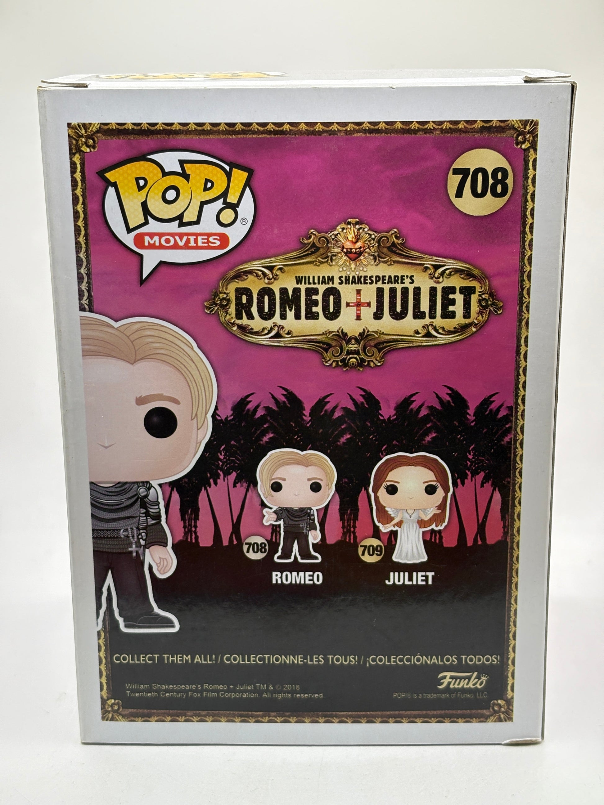 Funko POP! Movies Romeo & Juliet #708 Romeo Vinyl Figure FRENLY BRICKS - Open 7 Days