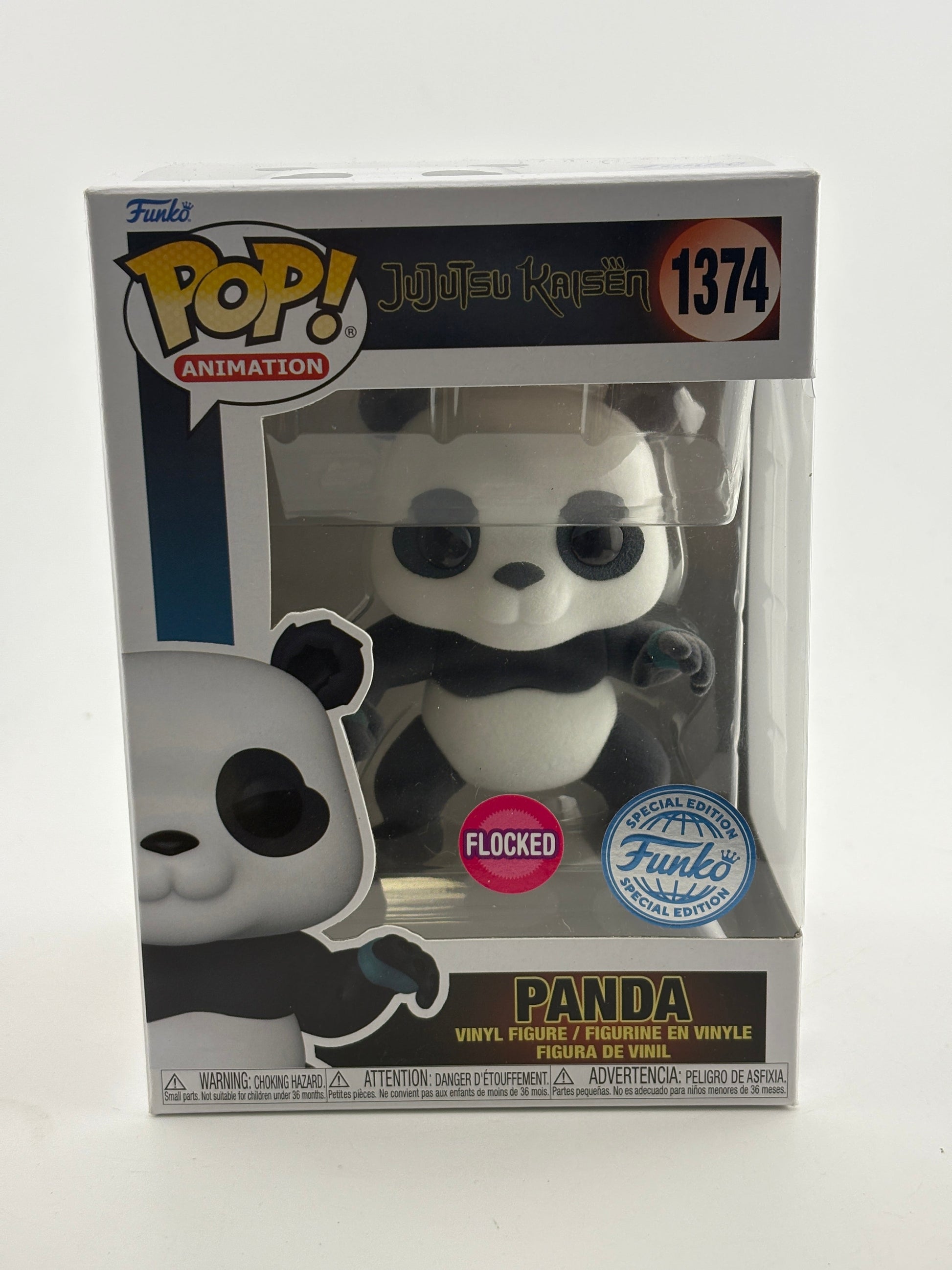 Funko POP! Animation Jujutsu Kaisen #1374 Panda Flocked Special Edition FRENLY BRICKS - Open 7 Days