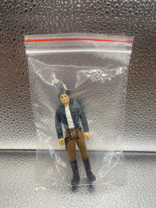 Vintage Star Wars 1980 Han Solo Action Figure Kenner Loose FRENLY BRICKS - Open 7 Days