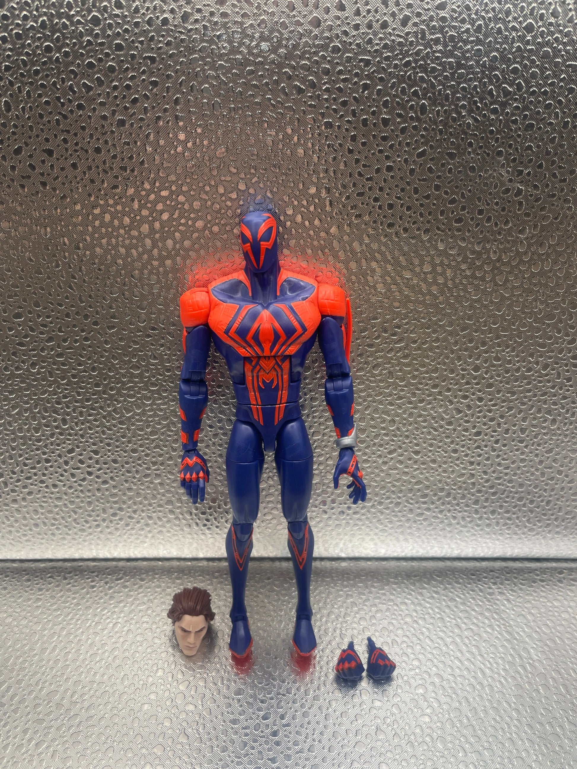 MARVEL LEGENDS ACROSS THE SPIDER-VERSE WAVE 2: SPIDER-MAN 2099 FIGURE - COMPLETE FRENLY BRICKS - Open 7 Days