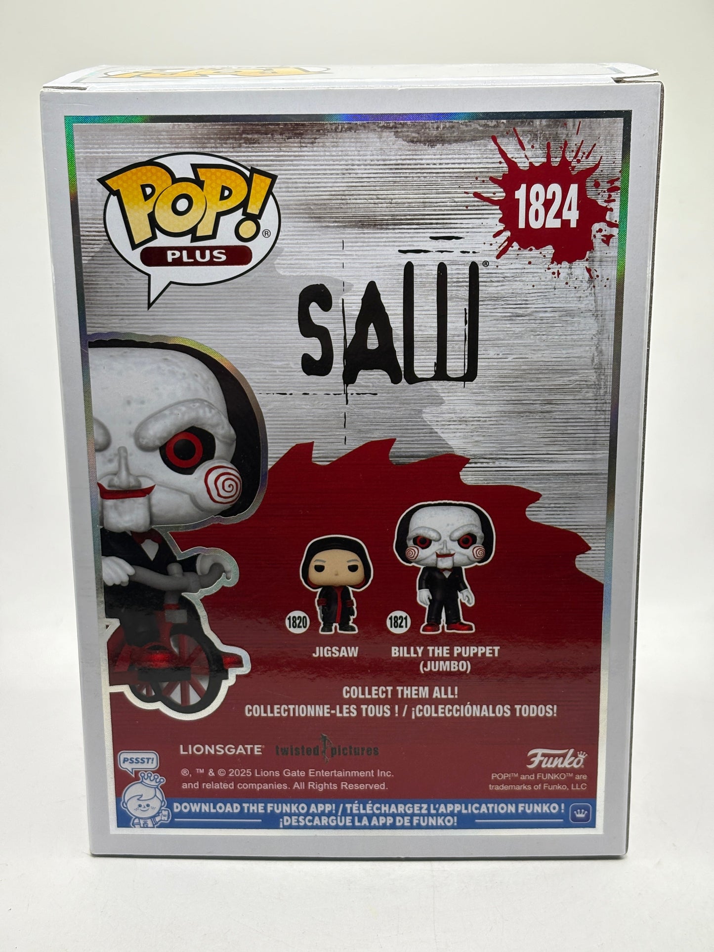 Funko POP! Plus Saw #1824 Billy The Puppet Vinyl Figure FRENLY BRICKS - Open 7 Days