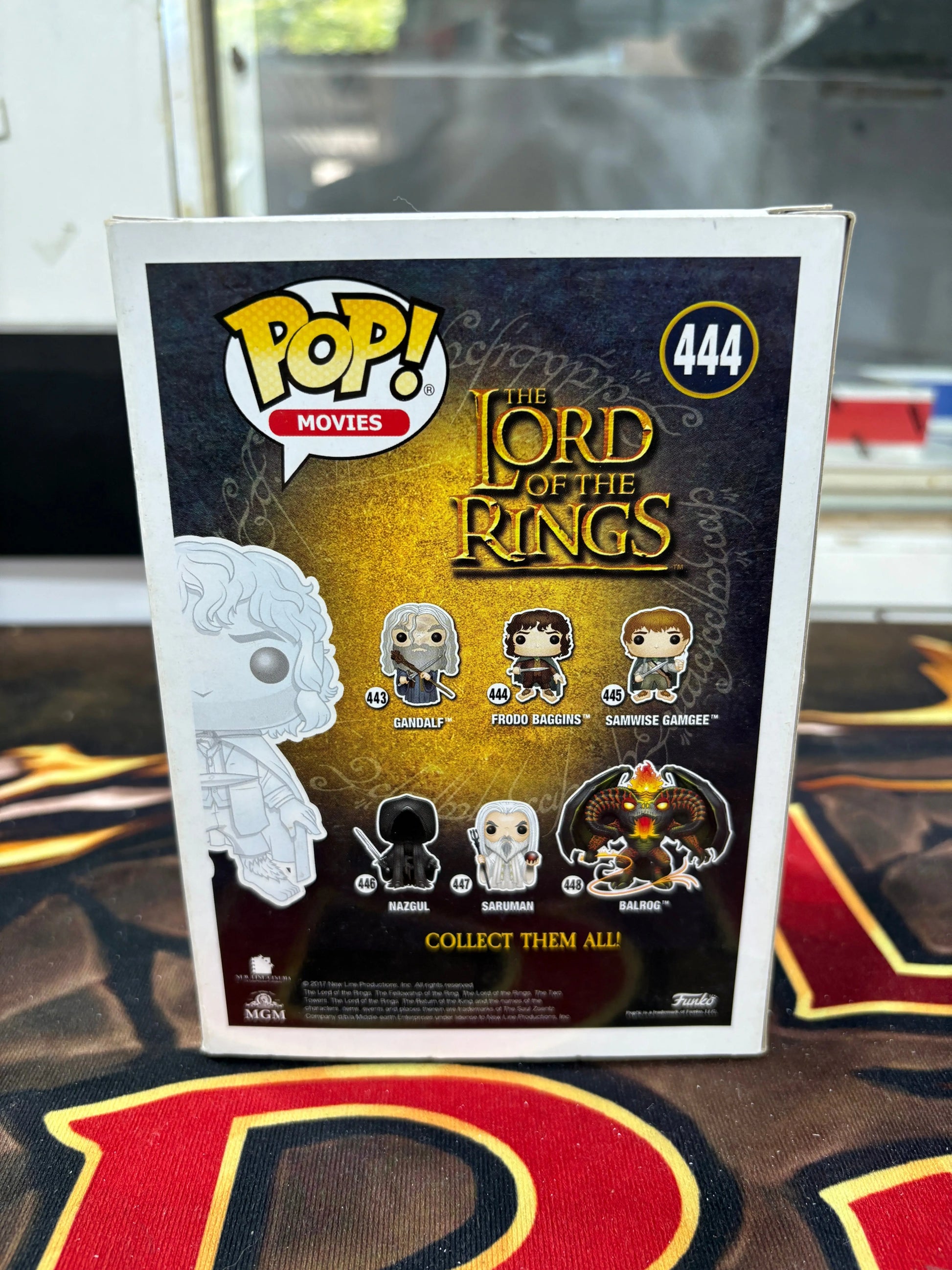 Frodo Baggins Invisible Funko Pop! Vinyl #444 The Lord of the Ring FRENLY BRICKS - Open 7 Days