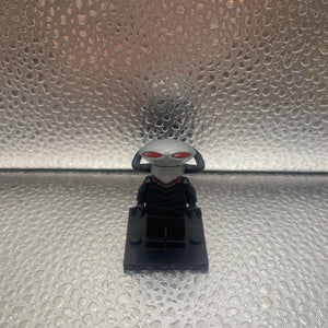 LEGO Super Heroes Black Manta Flat Silver Helmet Minifigure SH0160 Set 76027 FRENLY BRICKS - Open 7 Days
