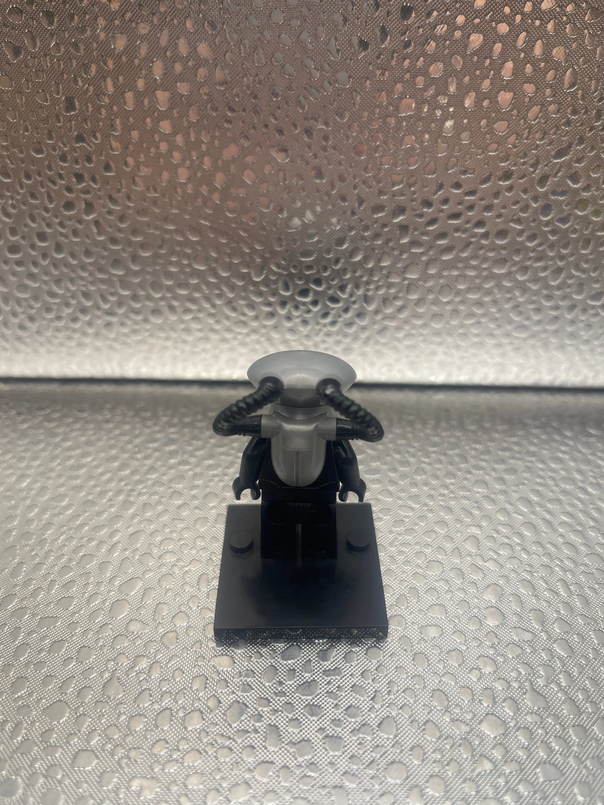 LEGO Super Heroes Black Manta Flat Silver Helmet Minifigure SH0160 Set 76027 FRENLY BRICKS - Open 7 Days