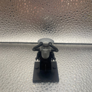 LEGO Super Heroes Black Manta Flat Silver Helmet Minifigure SH0160 Set 76027 FRENLY BRICKS - Open 7 Days