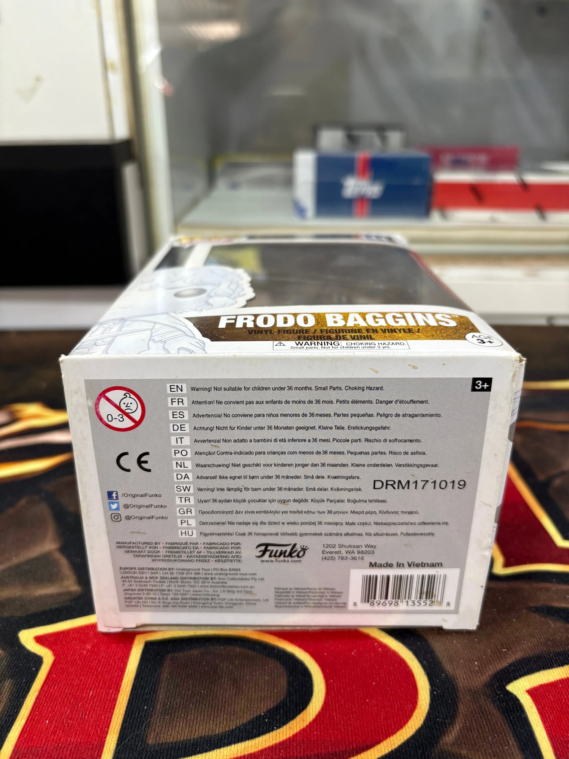 Frodo Baggins Invisible Funko Pop! Vinyl #444 The Lord of the Ring FRENLY BRICKS - Open 7 Days