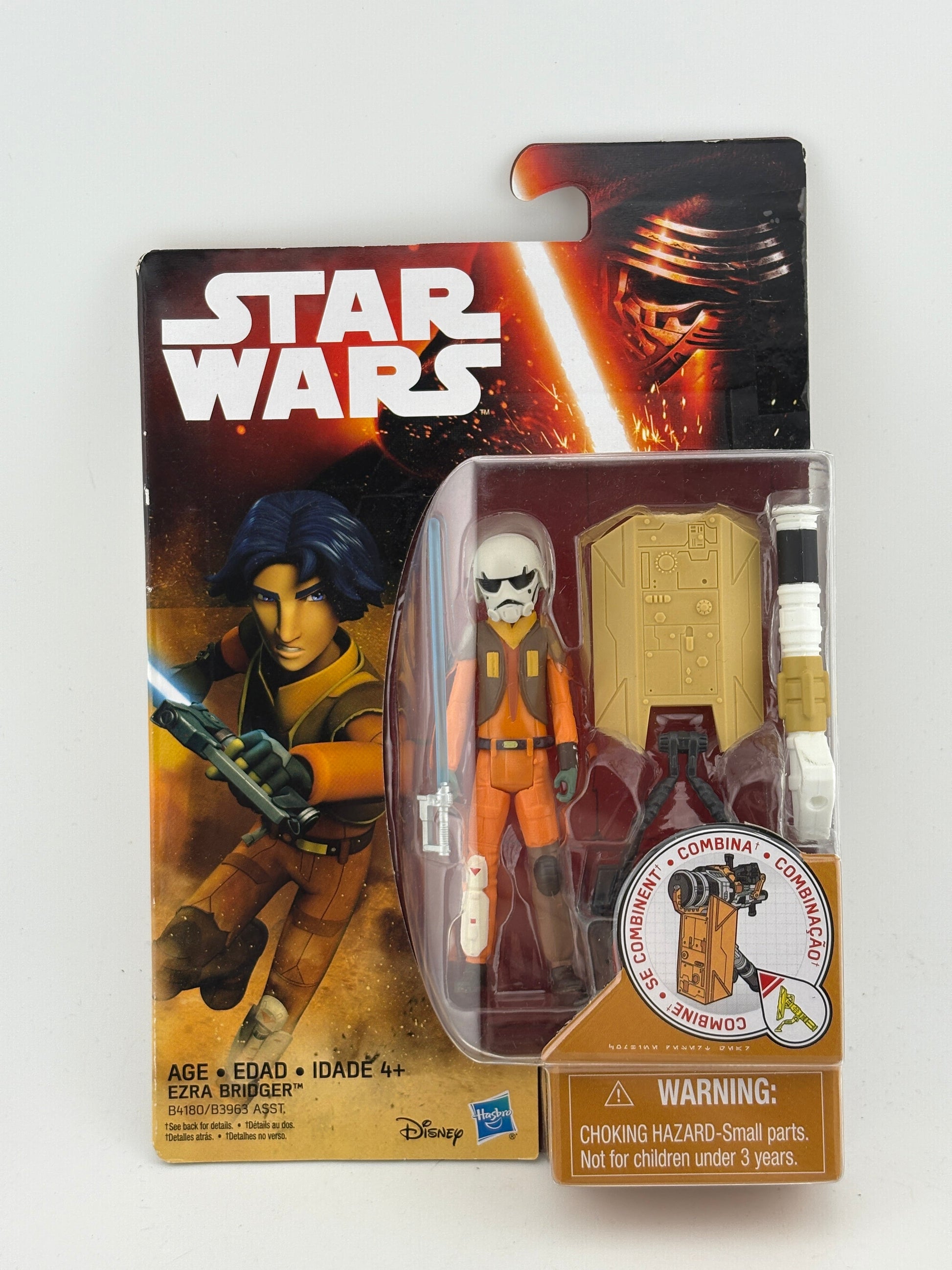 Hasbro Star Wars Combine - Ezra Bridger (Wearing Helmet) Action Figure Sealed FRENLY BRICKS - Open 7 Days