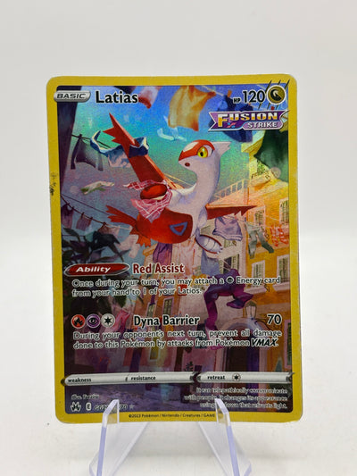 Pokemon TCG Crown Zenith - Latias GG20/GG70 Rare Holo HP