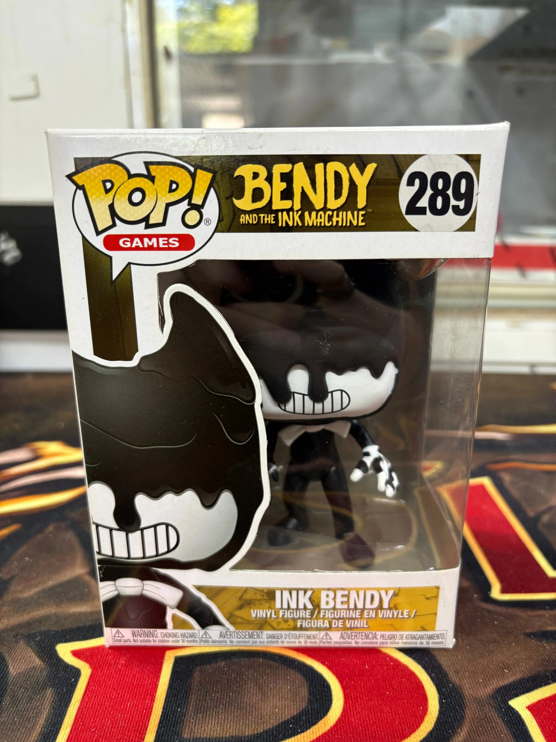 Funko Pop! Bendy and the Ink Machine #289 INK BENDY Vinyl Figure FRENLY BRICKS - Open 7 Days