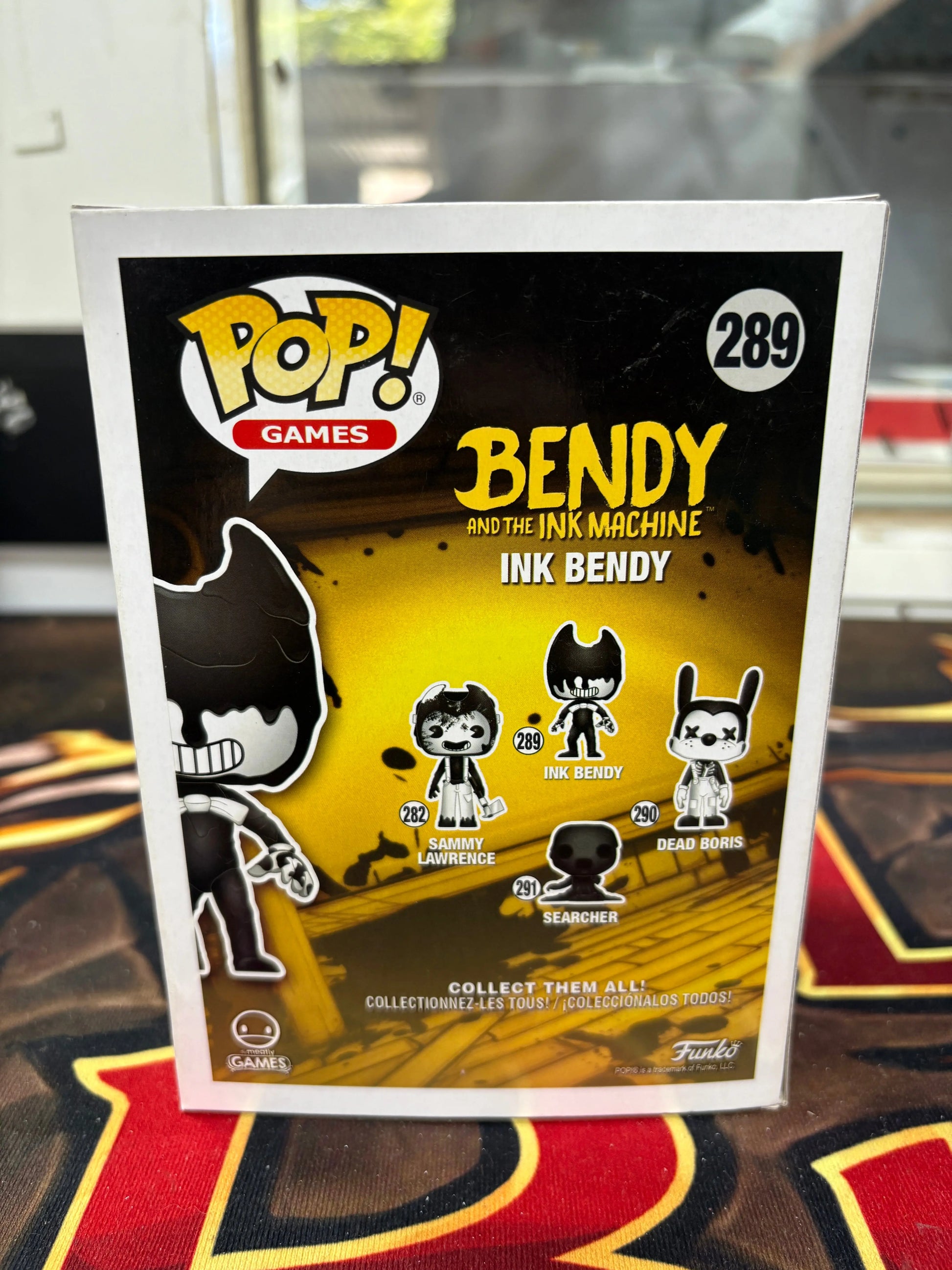 Funko Pop! Bendy and the Ink Machine #289 INK BENDY Vinyl Figure FRENLY BRICKS - Open 7 Days