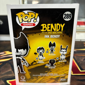 Funko Pop! Bendy and the Ink Machine #289 INK BENDY Vinyl Figure FRENLY BRICKS - Open 7 Days