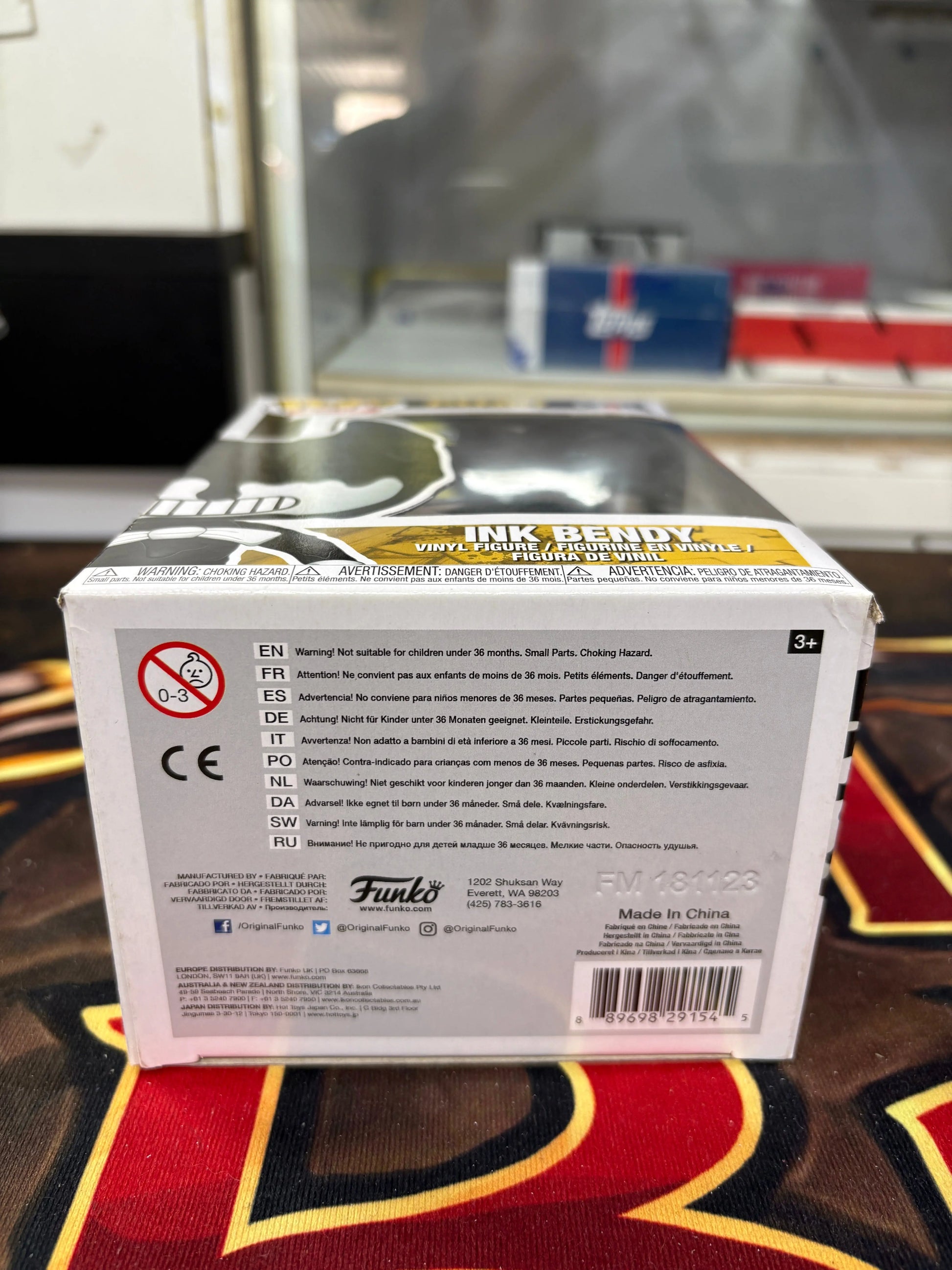 Funko Pop! Bendy and the Ink Machine #289 INK BENDY Vinyl Figure FRENLY BRICKS - Open 7 Days