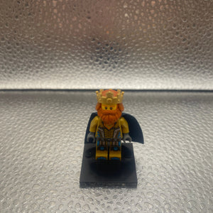 LEGO Nexo Knights King Halbert - Gold Crown Minifigure nex014 70327 FRENLY BRICKS - Open 7 Days