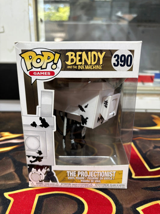 Funko Pop! Games BENDY and the Ink Machine 390 The Projectionist Vinyl Figure FRENLY BRICKS - Open 7 Days