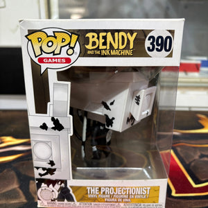 Funko Pop! Games BENDY and the Ink Machine 390 The Projectionist Vinyl Figure FRENLY BRICKS - Open 7 Days