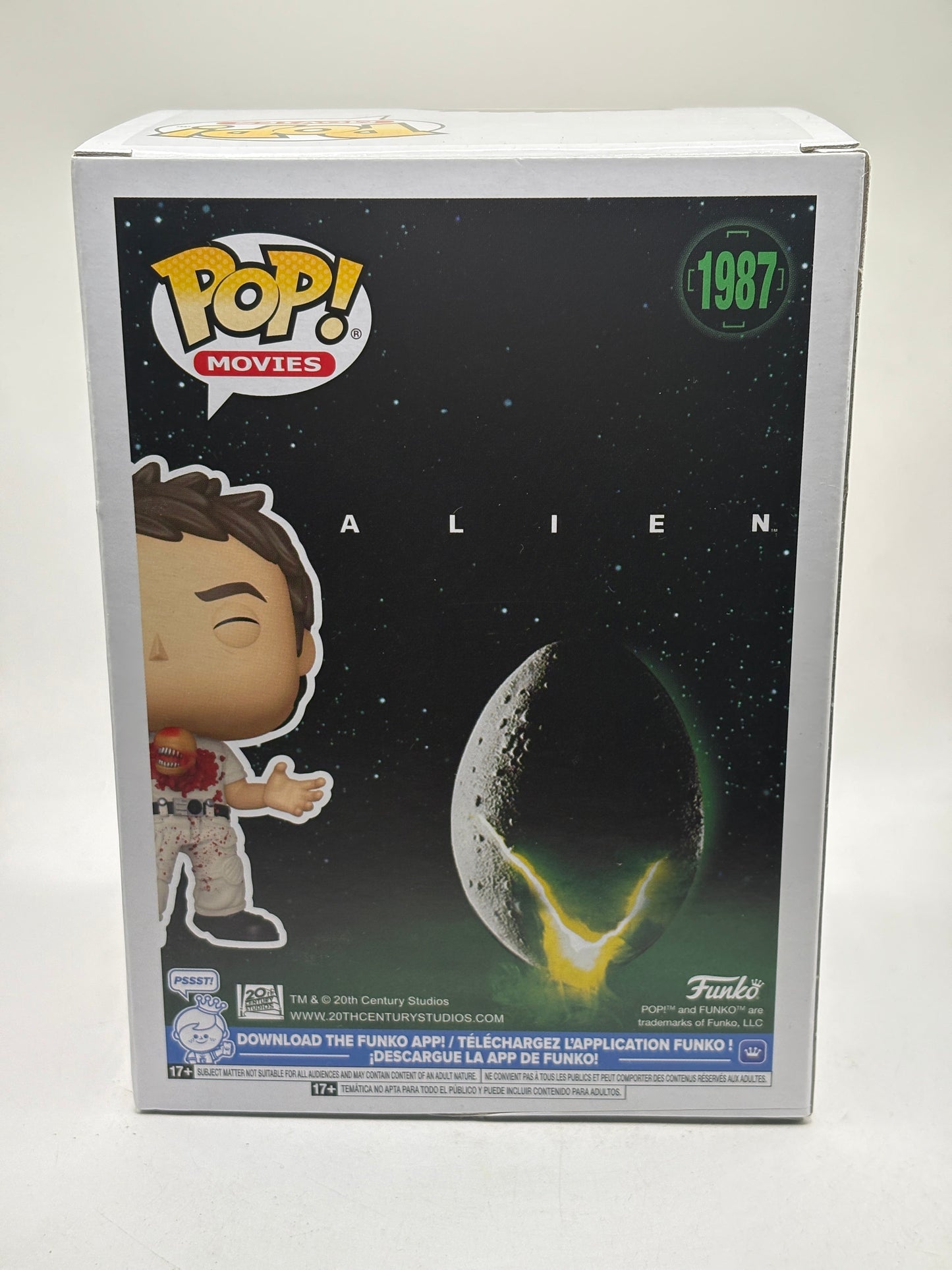Funko POP! Movies Alien #1987 Kane Limited Chase Vinyl Figure FRENLY BRICKS - Open 7 Days