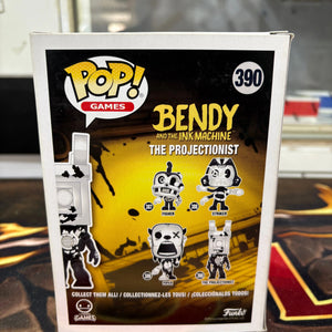 Funko Pop! Games BENDY and the Ink Machine 390 The Projectionist Vinyl Figure FRENLY BRICKS - Open 7 Days