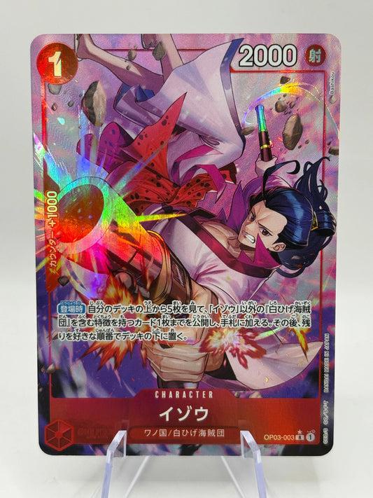 One Piece TCG - Izo OP03-003 Rare Alternate Art Japanese NM FRENLY BRICKS - Open 7 Days