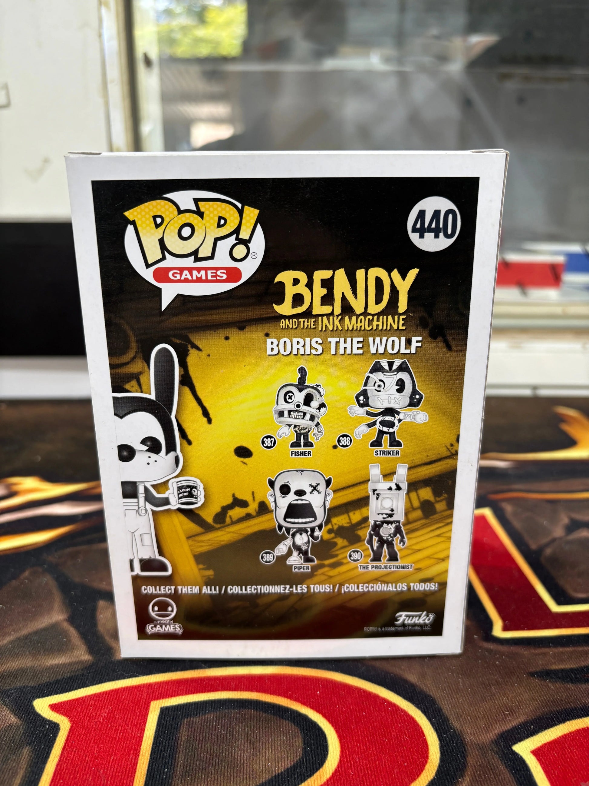Funko Pop! Vinyl: Bendy and the Ink Machine - Boris the Wolf w/ Can of Soup #440 FRENLY BRICKS - Open 7 Days