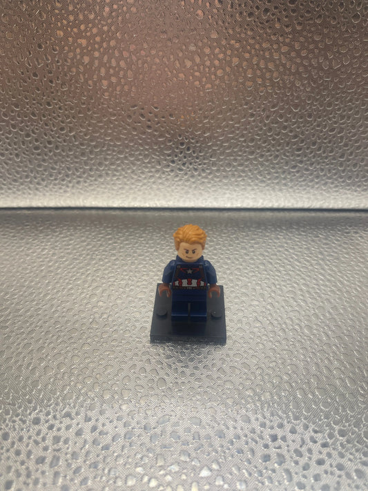 LEGO® Minifig sh0264 - Captain America - Dark Blue Suit FRENLY BRICKS - Open 7 Days