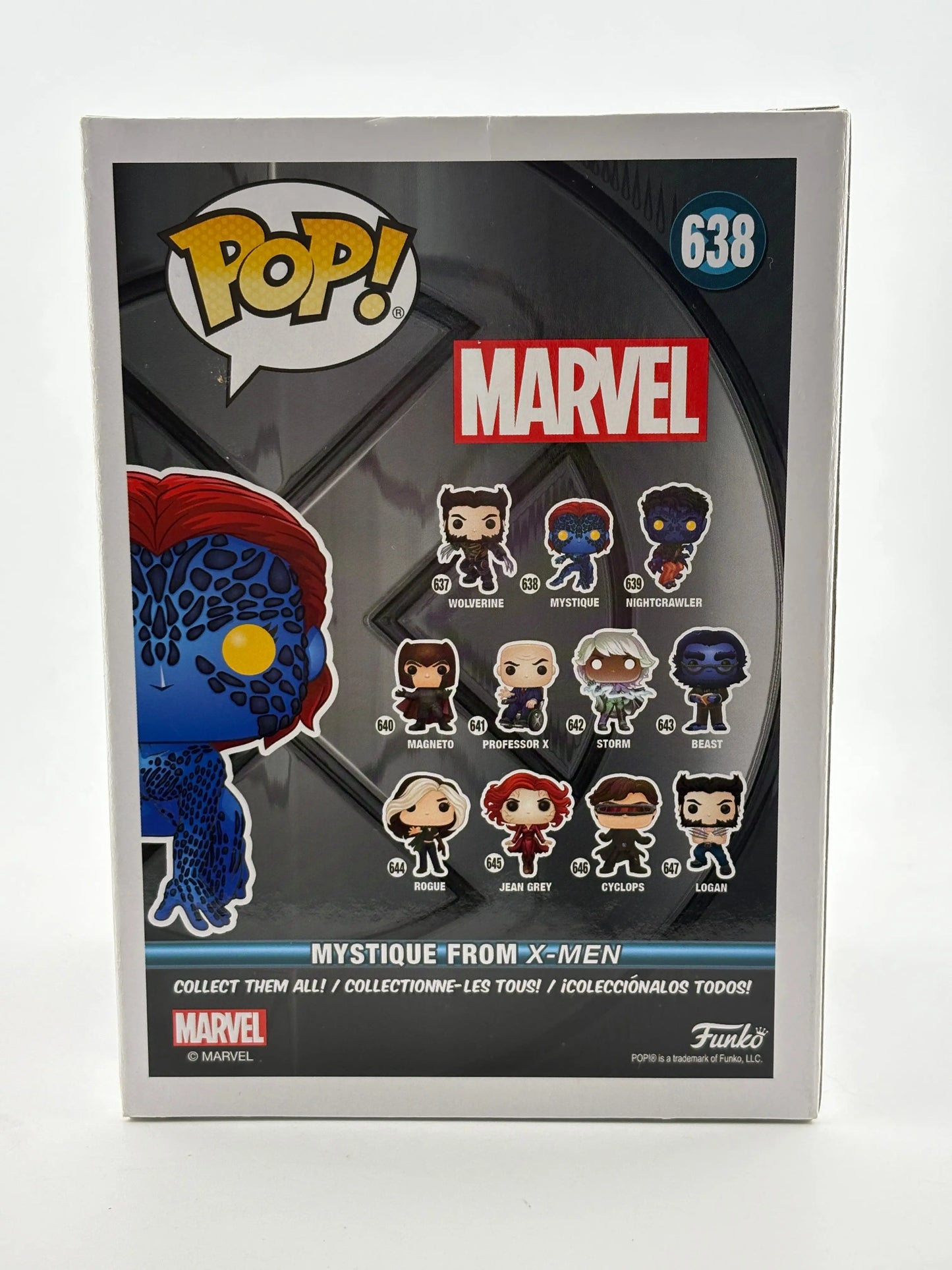 Funko POP! Marvel X-Men #638 Mystique Bobble-Head FRENLY BRICKS - Open 7 Days