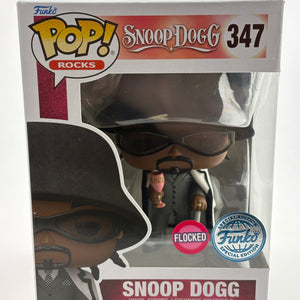 Funko POP! Rocks Snoop Dogg #347 Snoop Dogg Flocked Special Edition FRENLY BRICKS - Open 7 Days