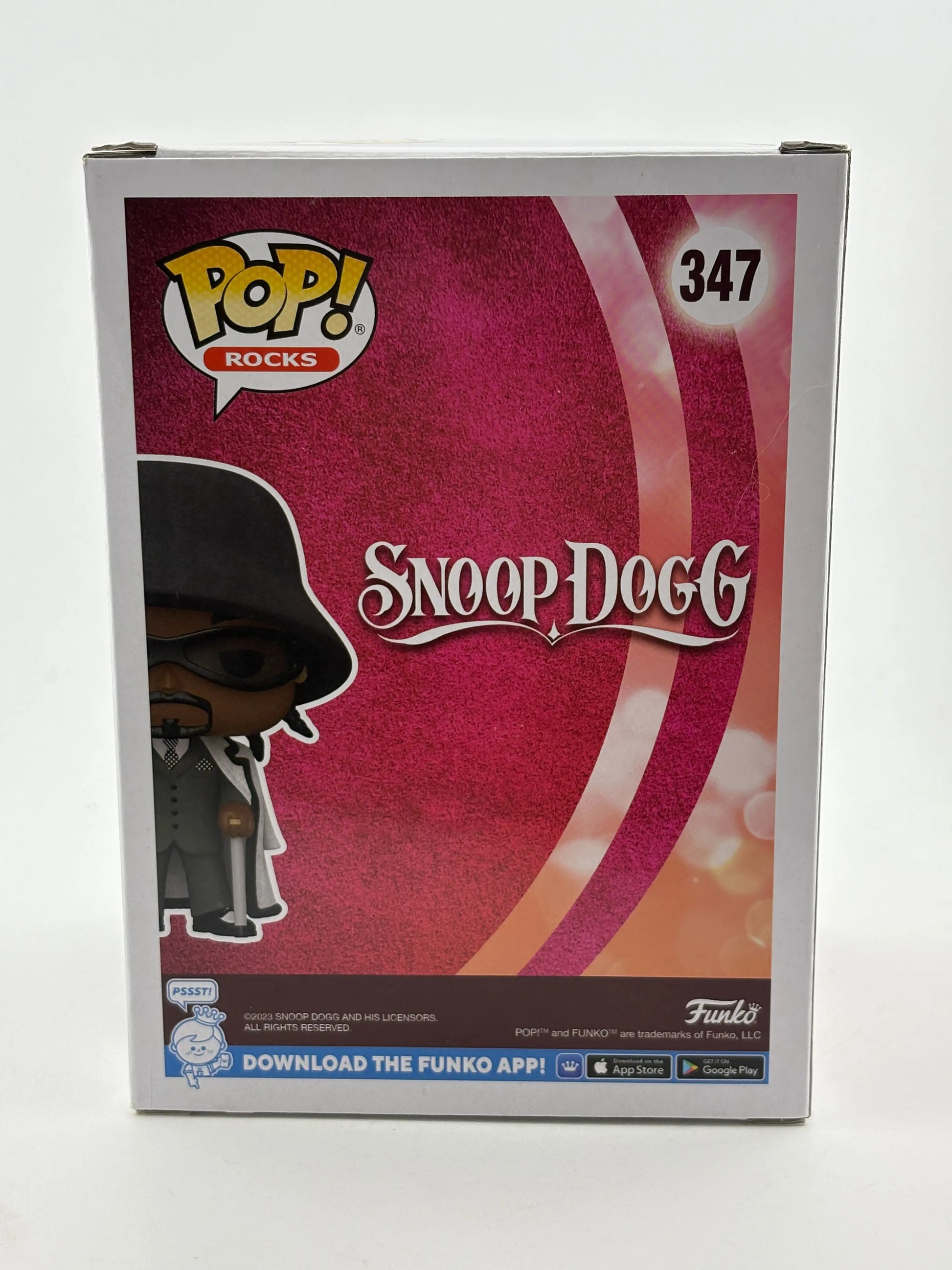 Funko POP! Rocks Snoop Dogg #347 Snoop Dogg Flocked Special Edition FRENLY BRICKS - Open 7 Days image 3