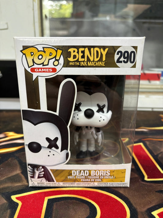 Funko Pop! Games Bendy and the Ink Machine Dead Boris #290 Vinyl Figure In Box FRENLY BRICKS - Open 7 Days