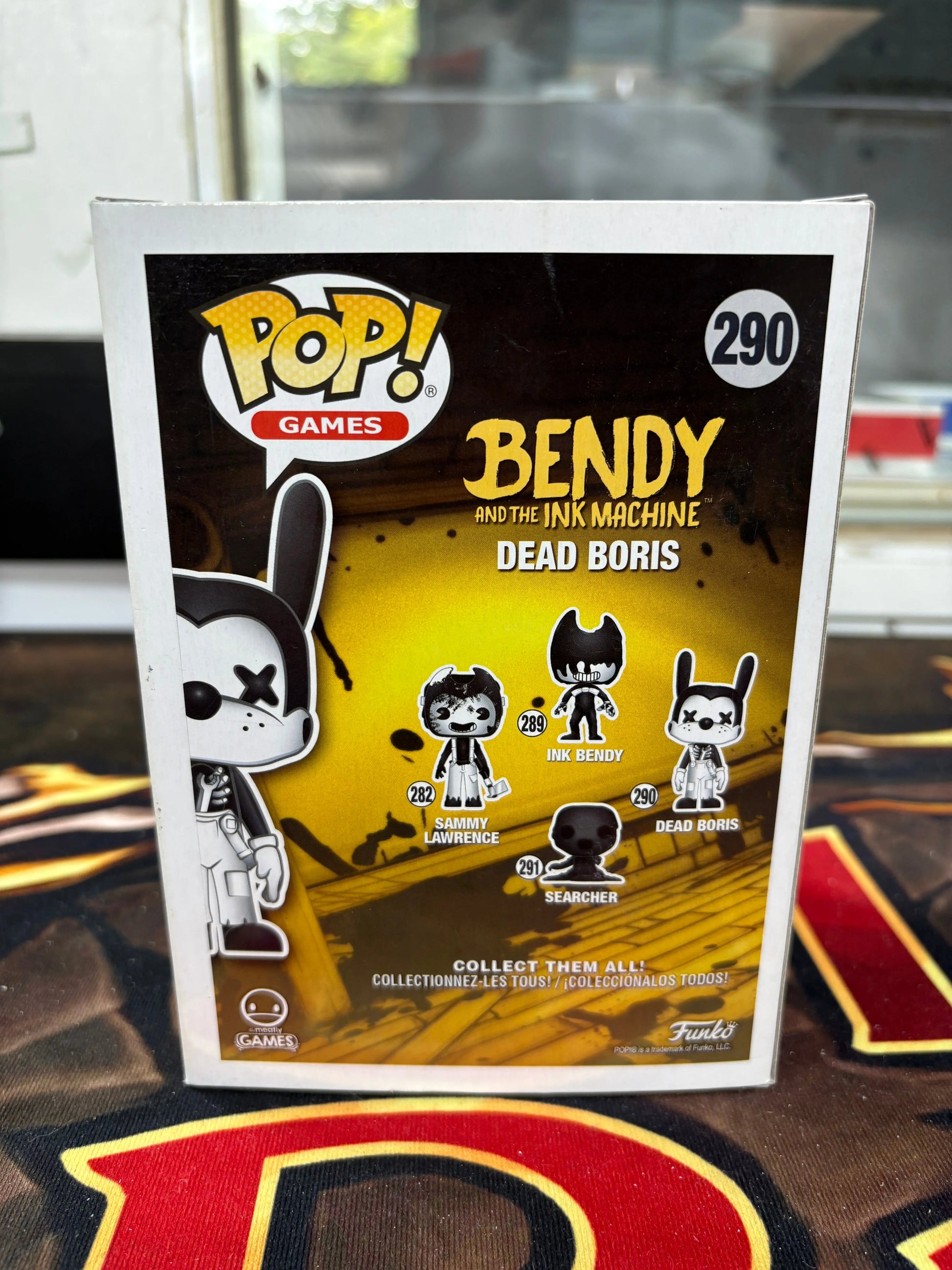 Funko Pop! Games Bendy and the Ink Machine Dead Boris #290 Vinyl Figure In Box FRENLY BRICKS - Open 7 Days