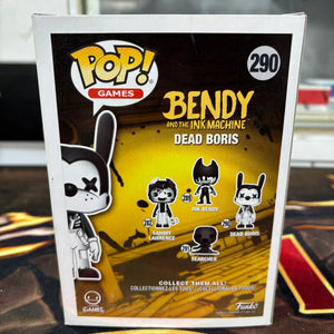 Funko Pop! Games Bendy and the Ink Machine Dead Boris #290 Vinyl Figure In Box FRENLY BRICKS - Open 7 Days